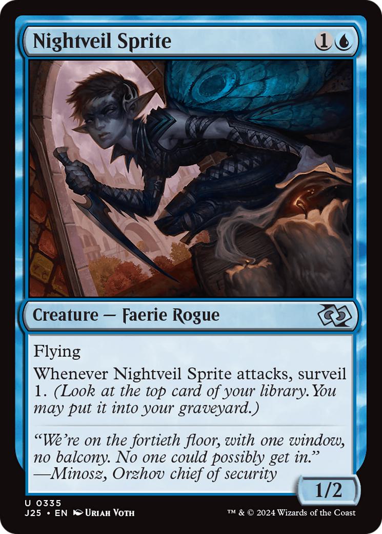 Nightveil Sprite [335] [Foundations: Jumpstart] [Non-Foil]