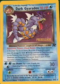 Rocket Gyrados Prerelease - Promotional [Holo]