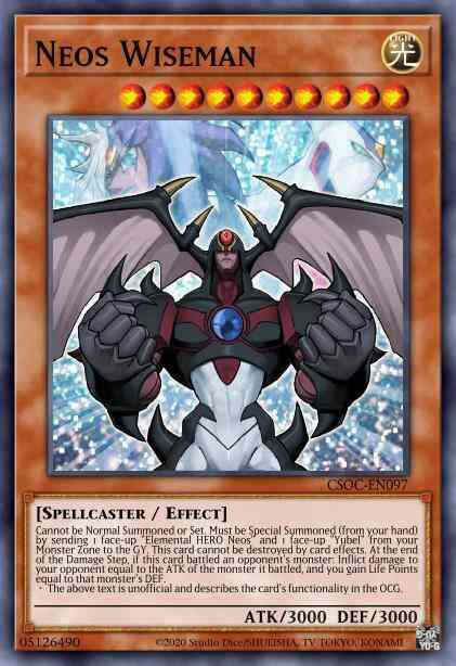 Neos Wiseman - LCGX-EN040 - Ultra Rare - Unlimited