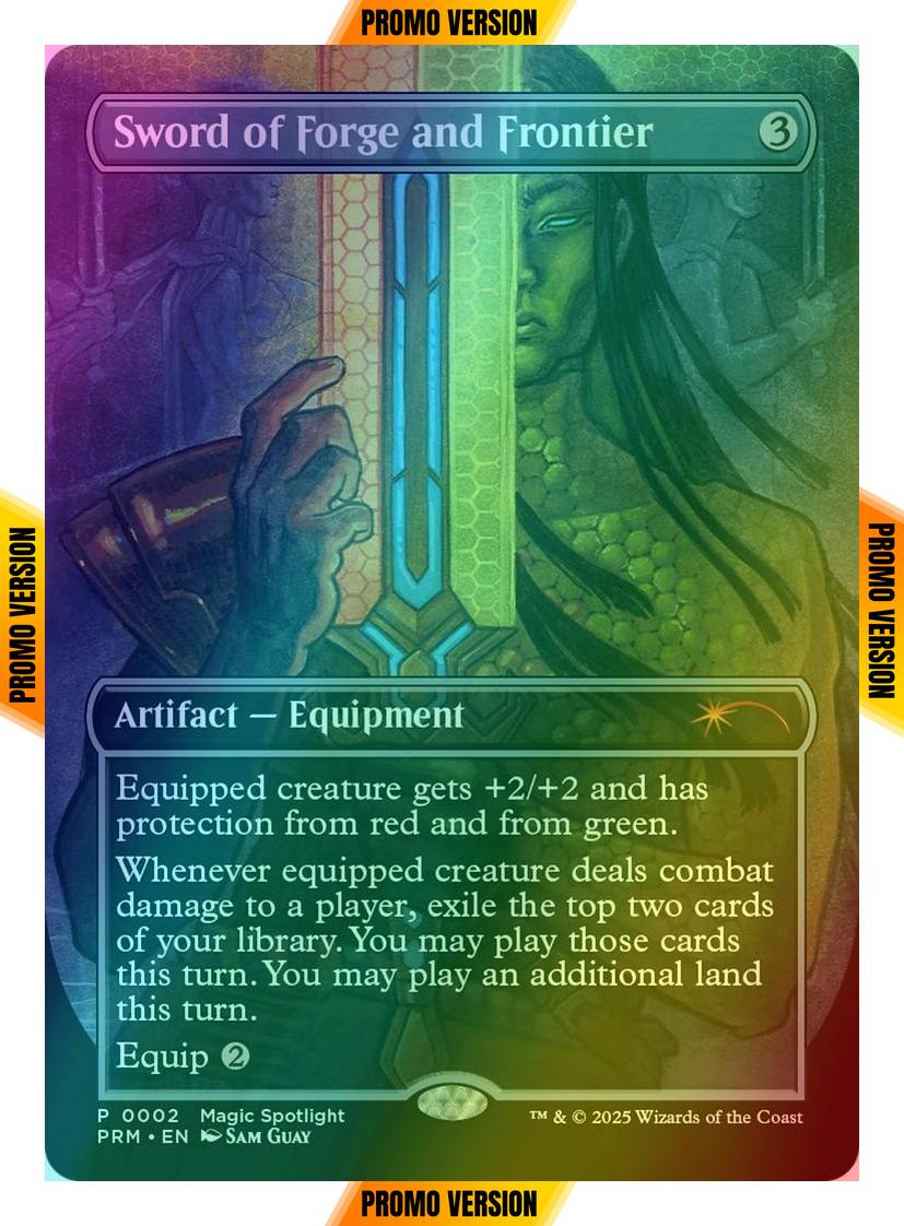 Sword of Forge and Frontier [2b] [Borderless] [Spotlight Series] [Foil]