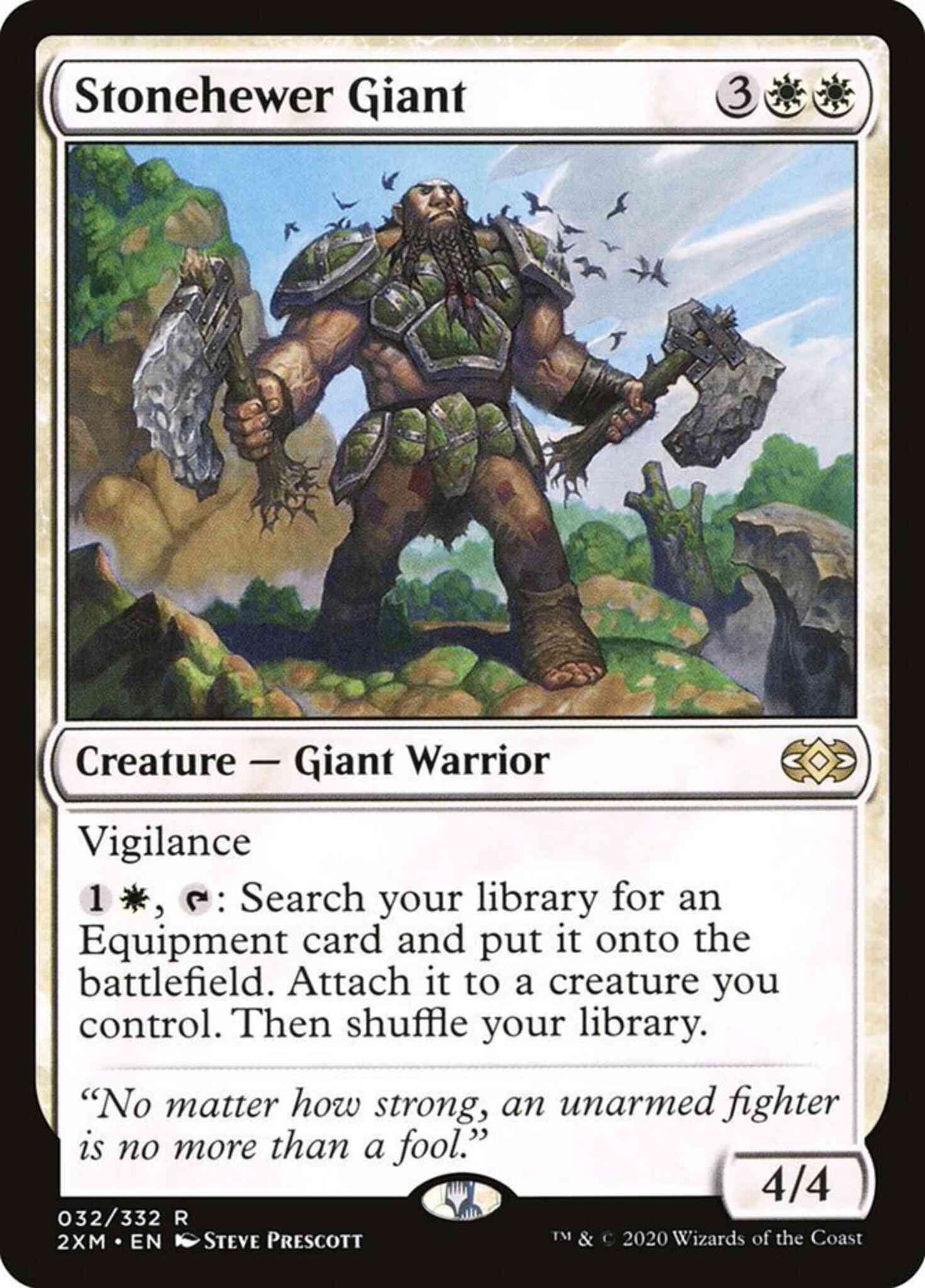 Stonehewer Giant [32] [Double Masters] [Non-Foil]