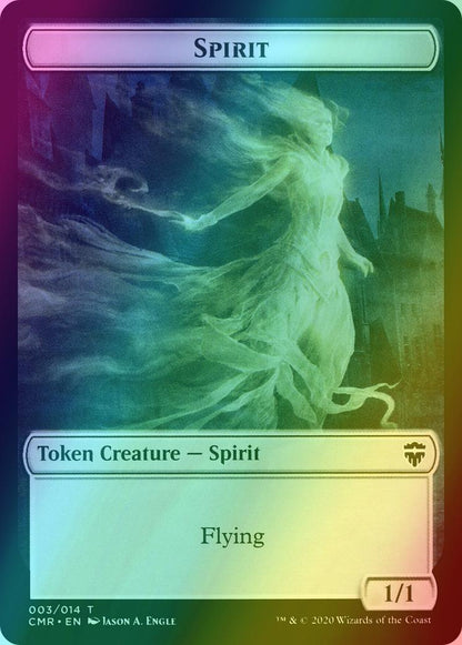 Copy Token (13) // Spirit Token (03) [Commander Legends Tokens] [Foil]
