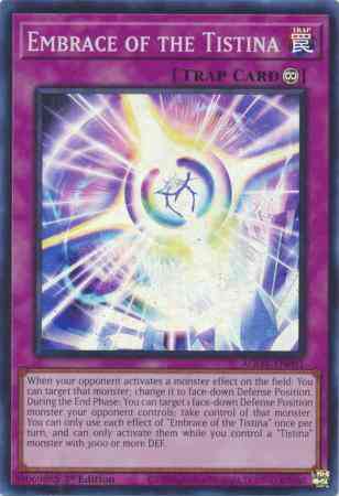 Embrace of the Tistina - AGOV-EN091 - Super Rare - 1st Edition