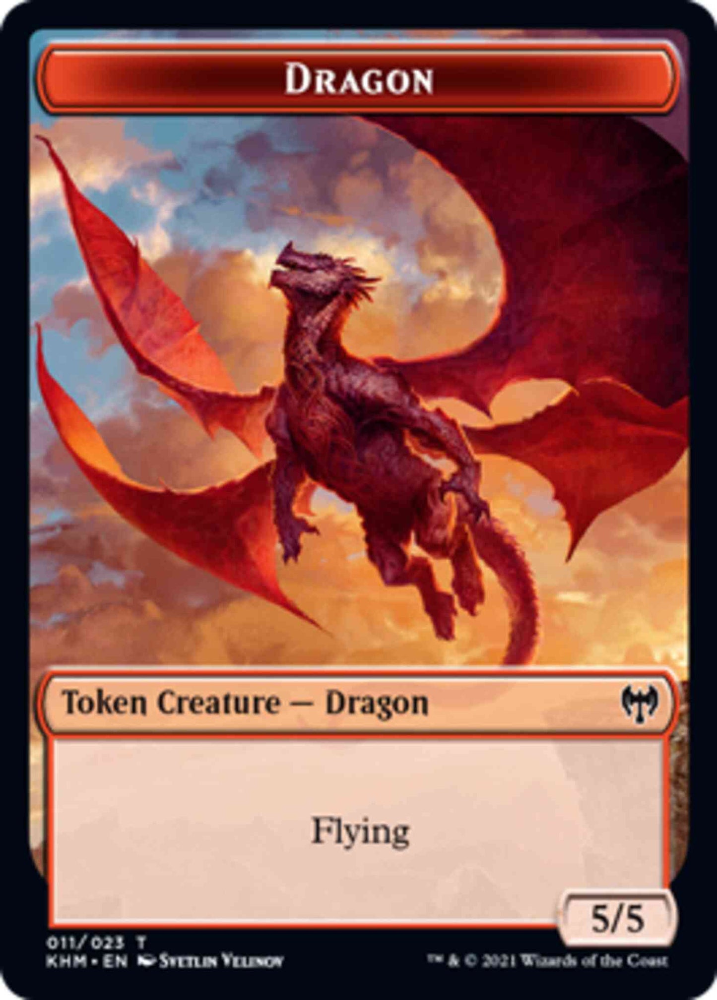 Dragon Token [11] [Kaldheim Tokens] [Non-Foil]