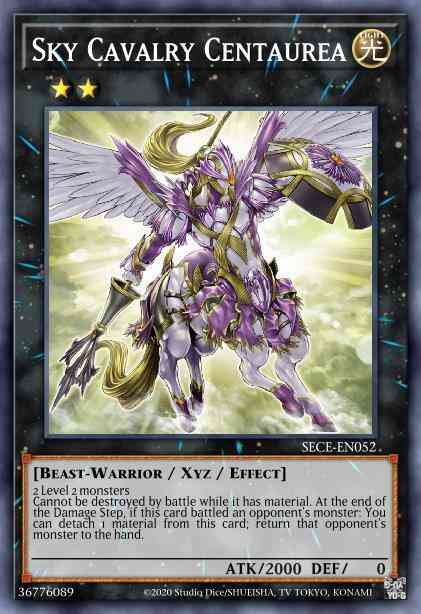 Sky Cavalry Centaurea - SECE-EN052 - Ultra Rare - 1st Edition