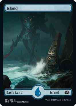 Island [281] [Full Art] [The Brothers' War] [Non-Foil]
