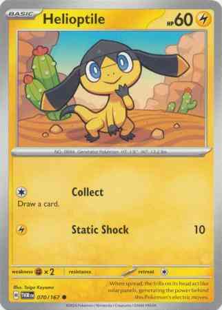 Helioptile - 070/167 - Common [sv06-070] [Non-Holo]