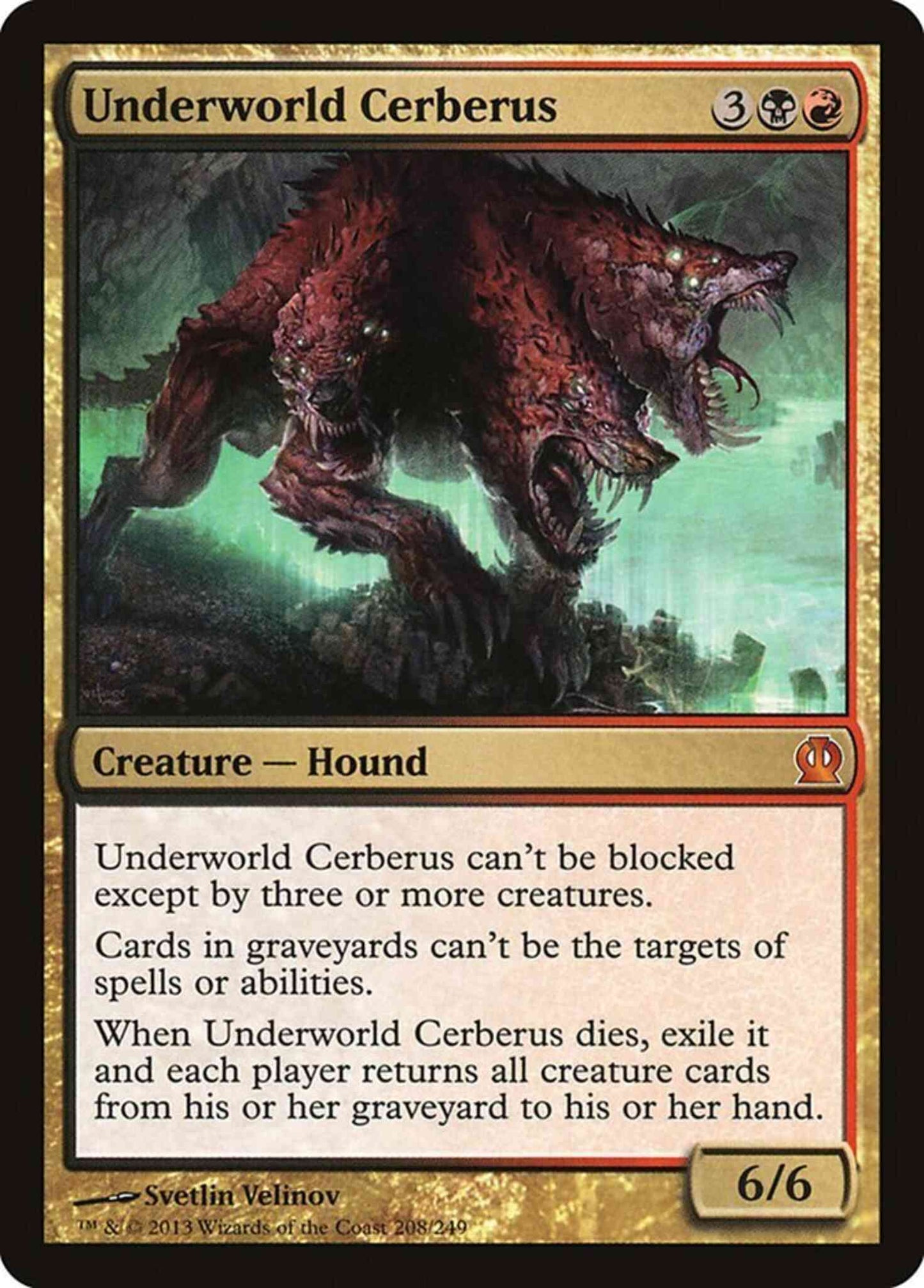 Underworld Cerberus [208] [Theros] [Non-Foil]