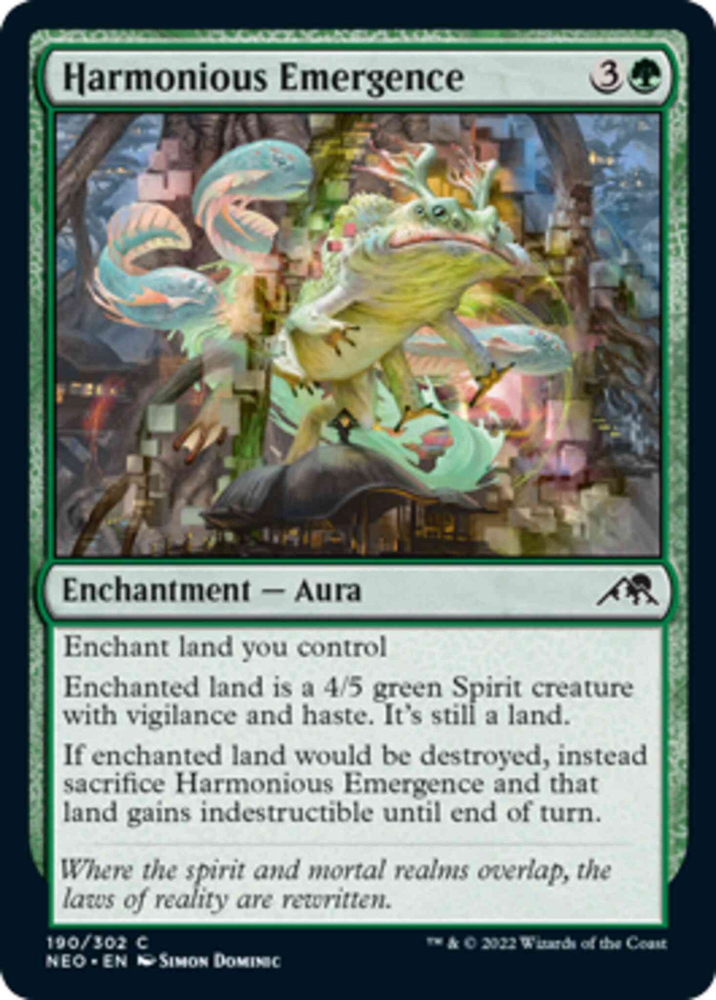 Harmonious Emergence [190] [Kamigawa: Neon Dynasty] [Non-Foil]