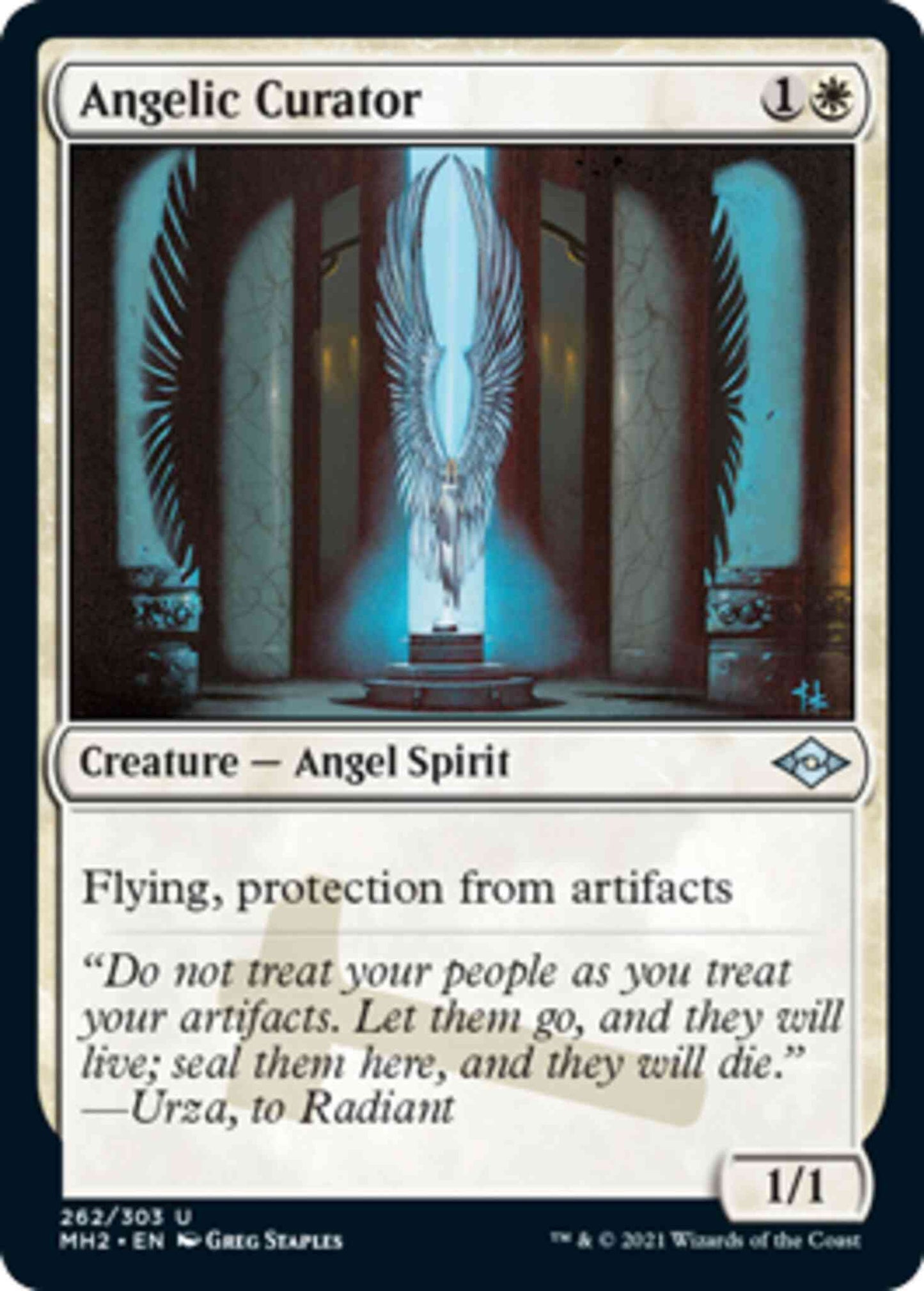 Angelic Curator [262] [Modern Horizons 2] [Non-Foil]