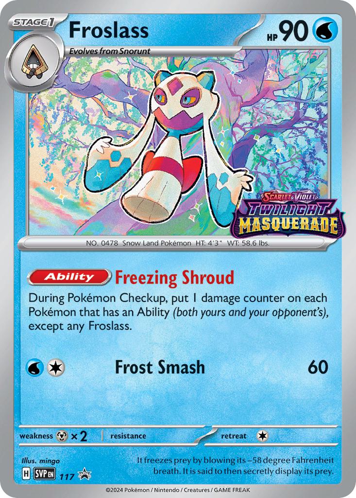 Froslass - 117 - Promo [Prerelease] [svp-117] [Holo]