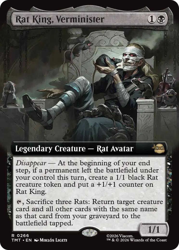 Rat King, Verminister [266] [Extended Art] [Teenage Mutant Ninja Turtles] [Non-Foil]
