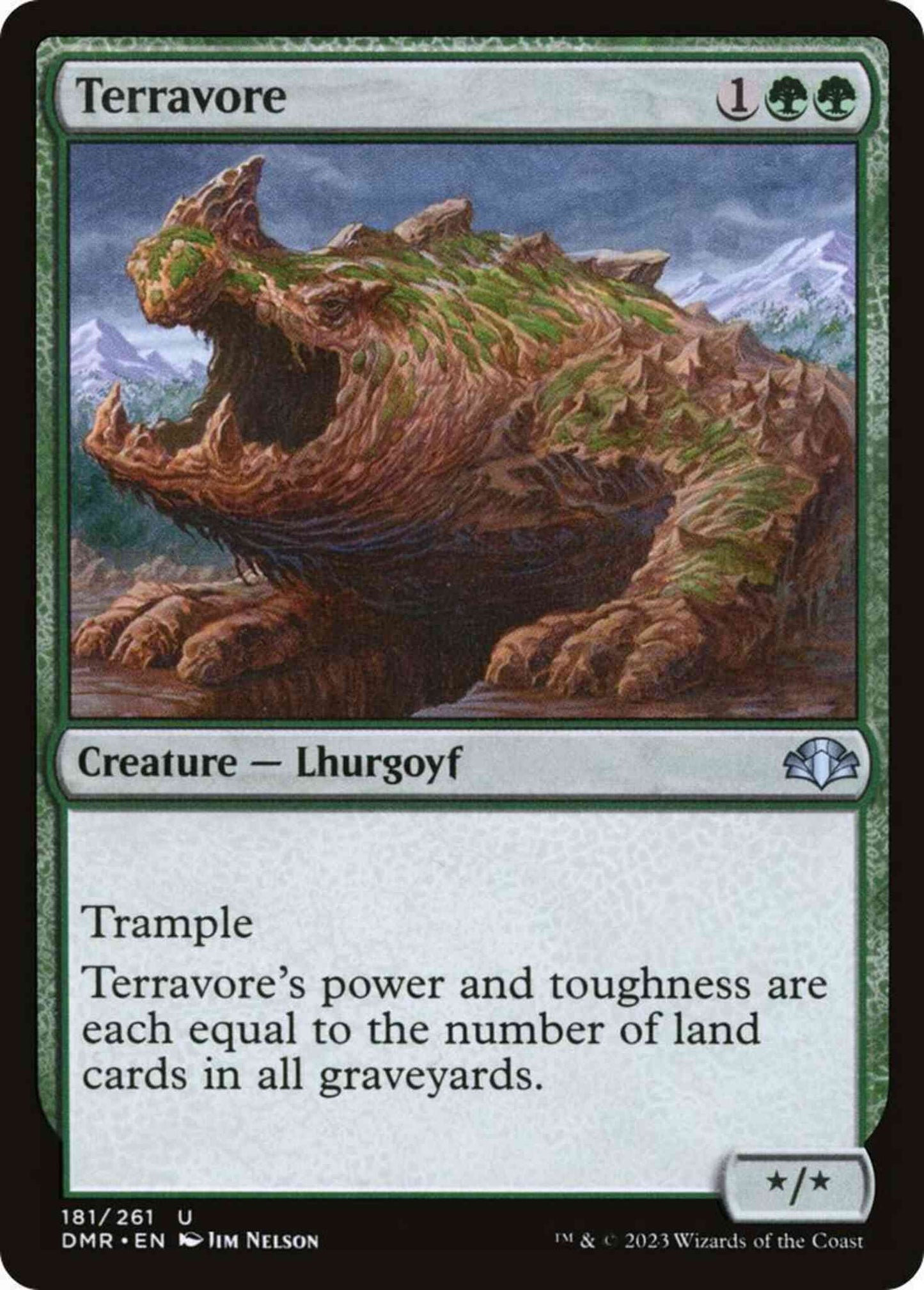 Terravore [181] [Dominaria Remastered] [Non-Foil]