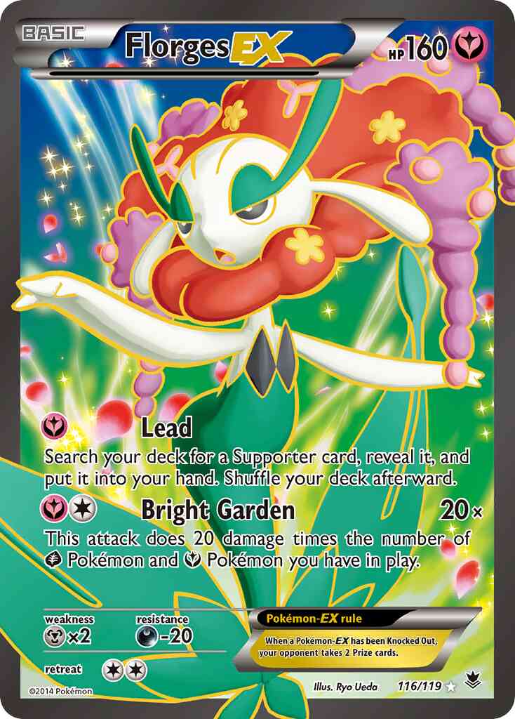 Florges-EX - 116/119 - Rare Ultra [xy4-116] [Ultra]