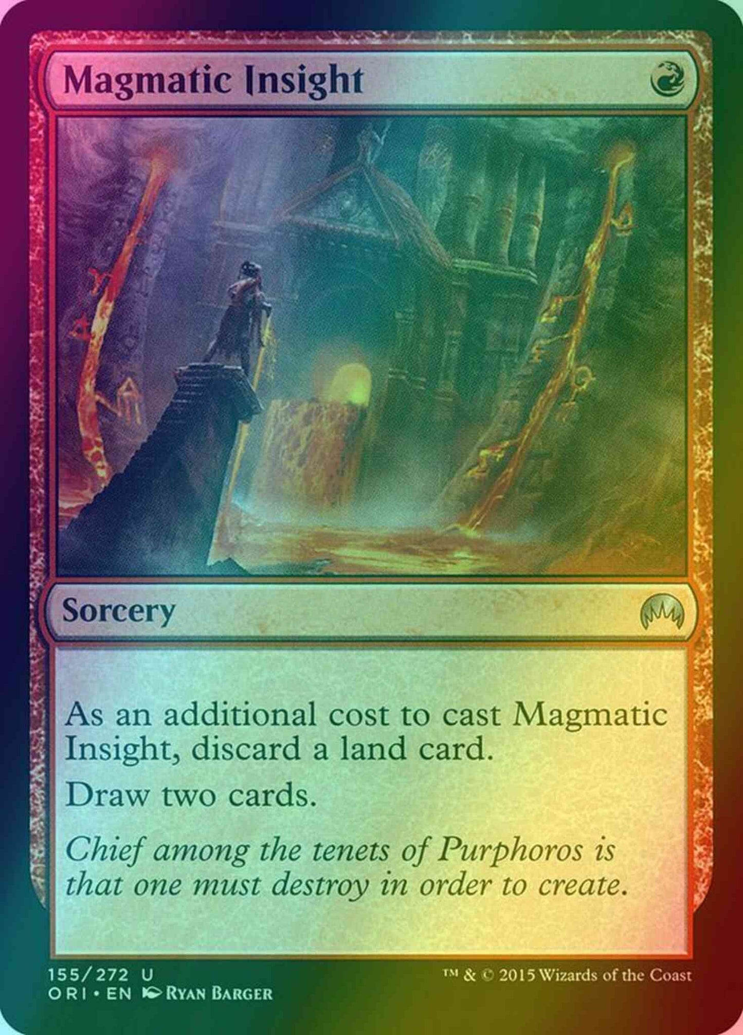 Magmatic Insight [155] [Magic Origins] [Foil]