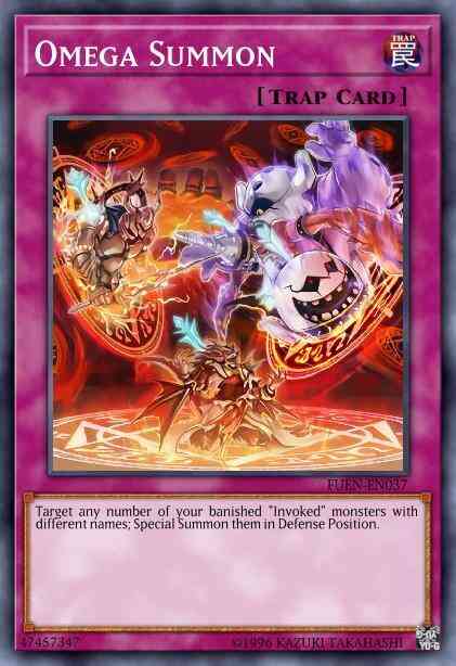 Omega Summon - FUEN-EN037 - Secret Rare - 1st Edition
