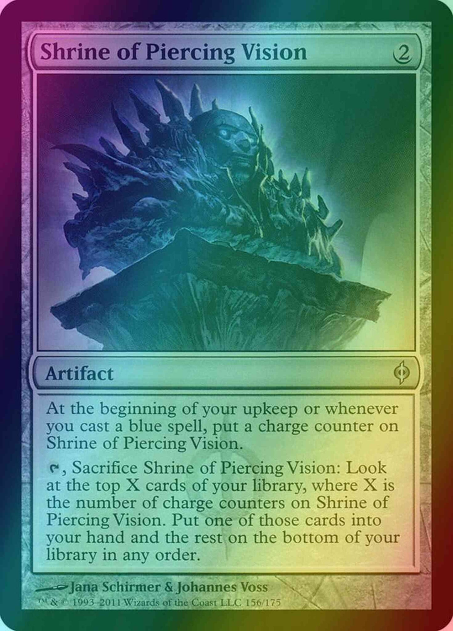 Shrine of Piercing Vision [156] [New Phyrexia] [Foil]