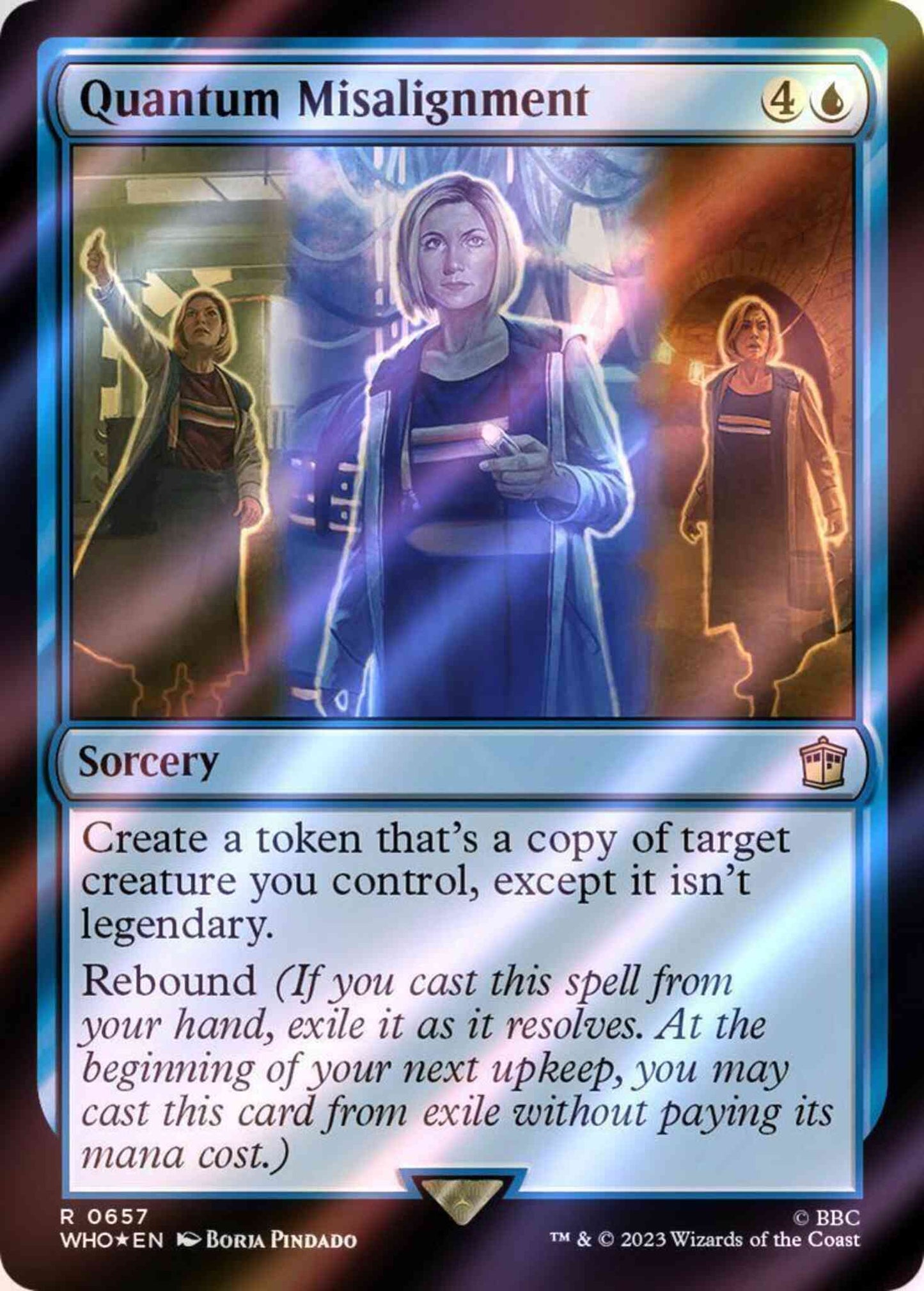 Quantum Misalignment [657] [Universes Beyond: Doctor Who] [Surge Foil]