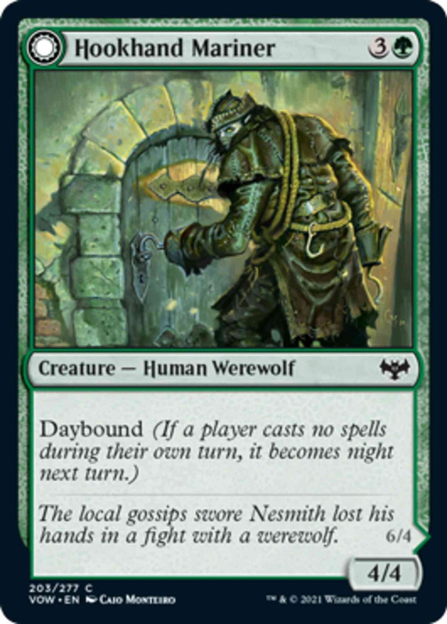Hookhand Mariner // Riphook Raider [203] [Innistrad: Crimson Vow] [Non-Foil]