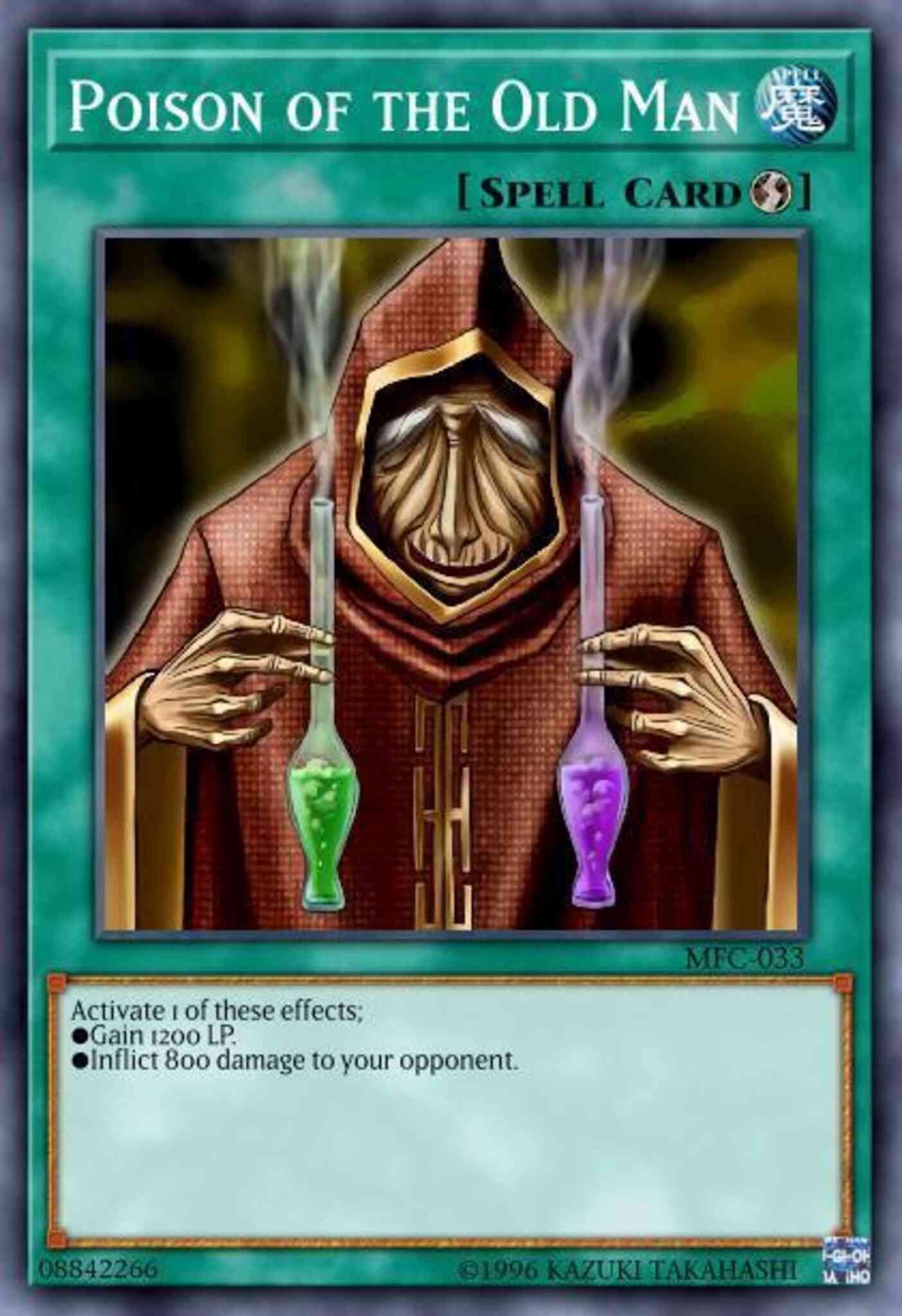 Poison of the Old Man - DR1-EN088 - Common - Unlimited
