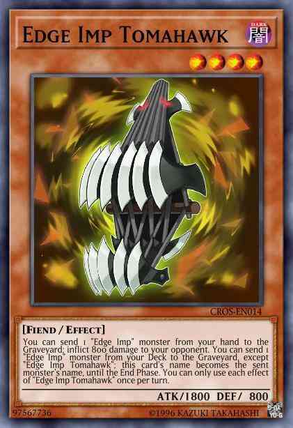 Edge Imp Tomahawk - CROS-EN014 - Rare - Unlimited