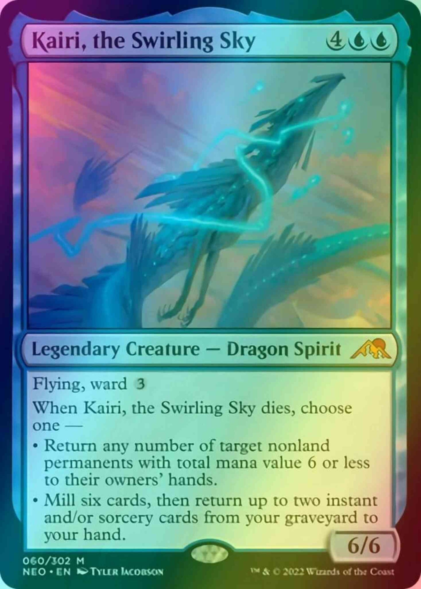 Kairi, the Swirling Sky [60] [Kamigawa: Neon Dynasty] [Foil]