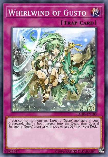 Whirlwind of Gusto - HA06-EN060 - Super Rare - 1st Edition