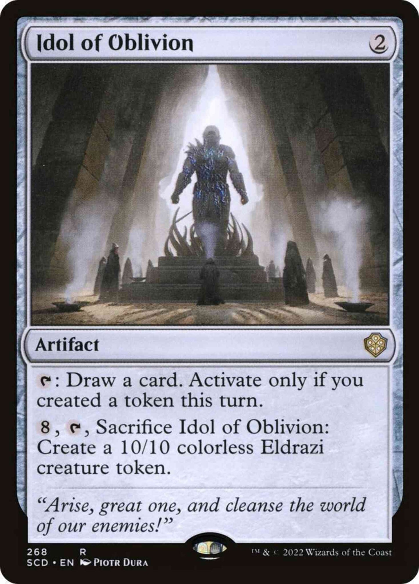 Idol of Oblivion [268] [Starter Commander Decks] [Non-Foil]