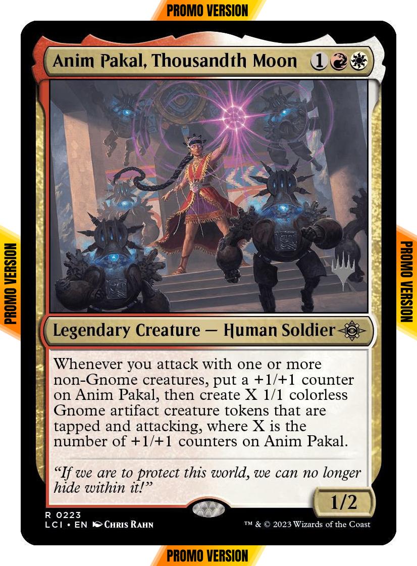 Anim Pakal, Thousandth Moon [223p] [Promo Pack] [The Lost Caverns of Ixalan: Promos] [Non-Foil]
