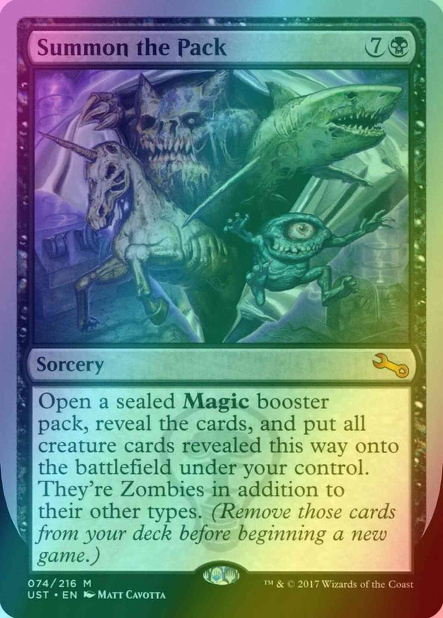 Summon the Pack [74] [Unstable] [Foil]