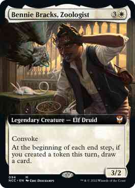 Bennie Bracks, Zoologist [94] [Extended Art] [Streets of New Capenna: Commander] [Non-Foil]
