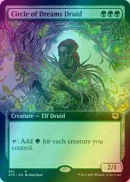 Circle of Dreams Druid [383] [Extended Art] [Adventures in the Forgotten Realms] [Foil]