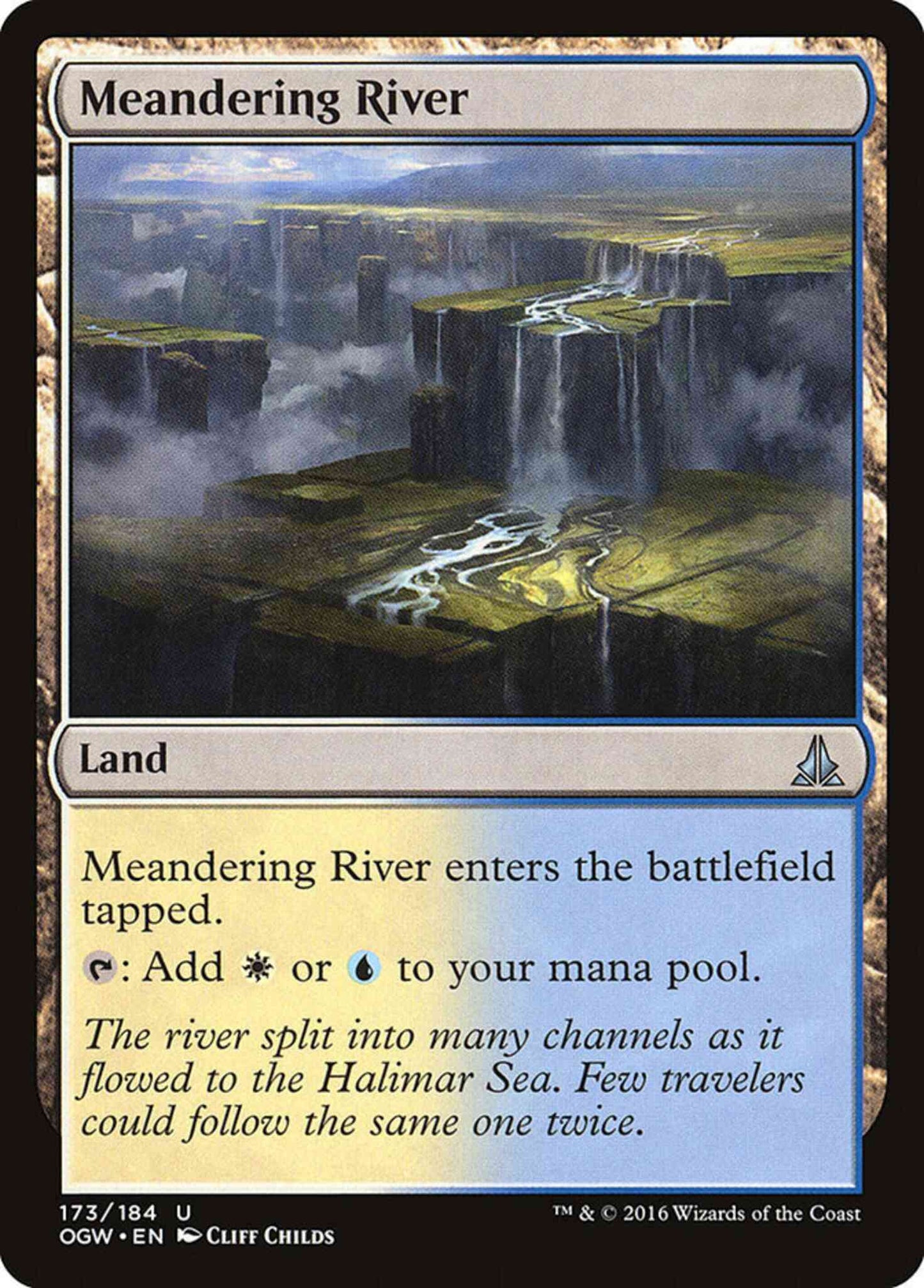 Meandering River [173] [Oath of the Gatewatch] [Non-Foil]