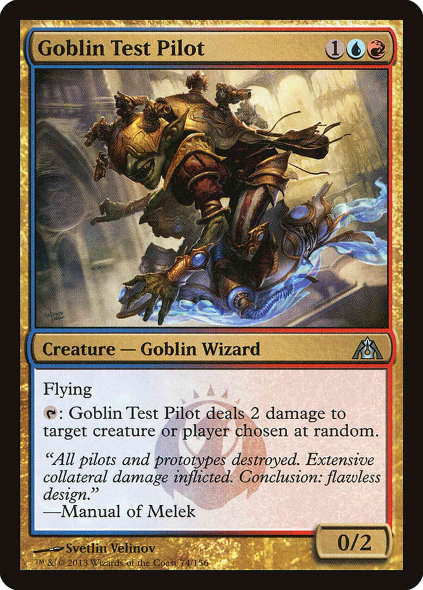 Goblin Test Pilot [74] [Dragon's Maze] [Non-Foil]