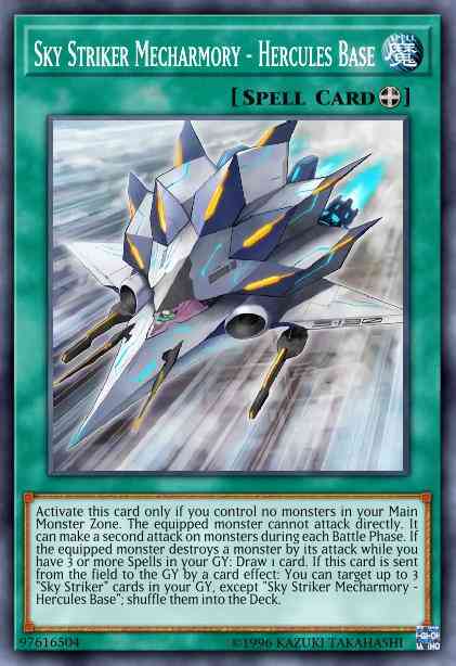 Sky Striker Mecharmory - Hercules Base - DASA-EN037 - Super Rare - Unlimited