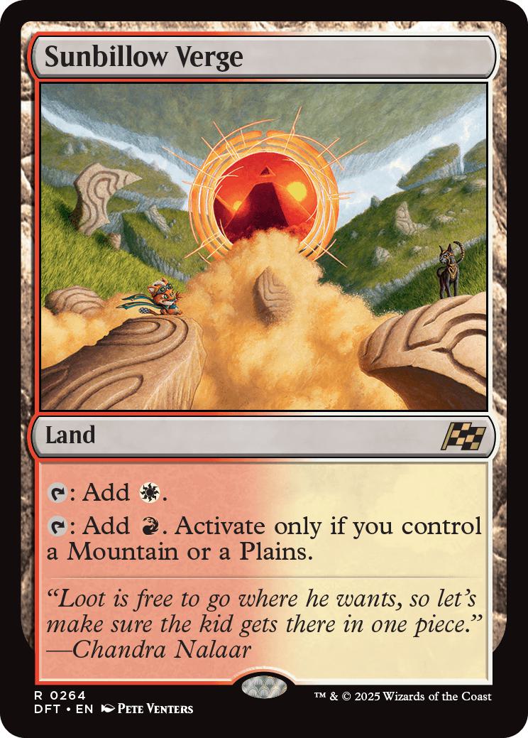 Sunbillow Verge [264] [Aetherdrift] [Non-Foil]