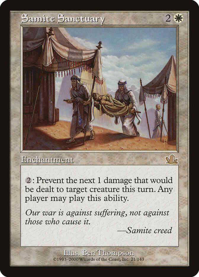 Samite Sanctuary [21] [Prophecy] [Non-Foil]