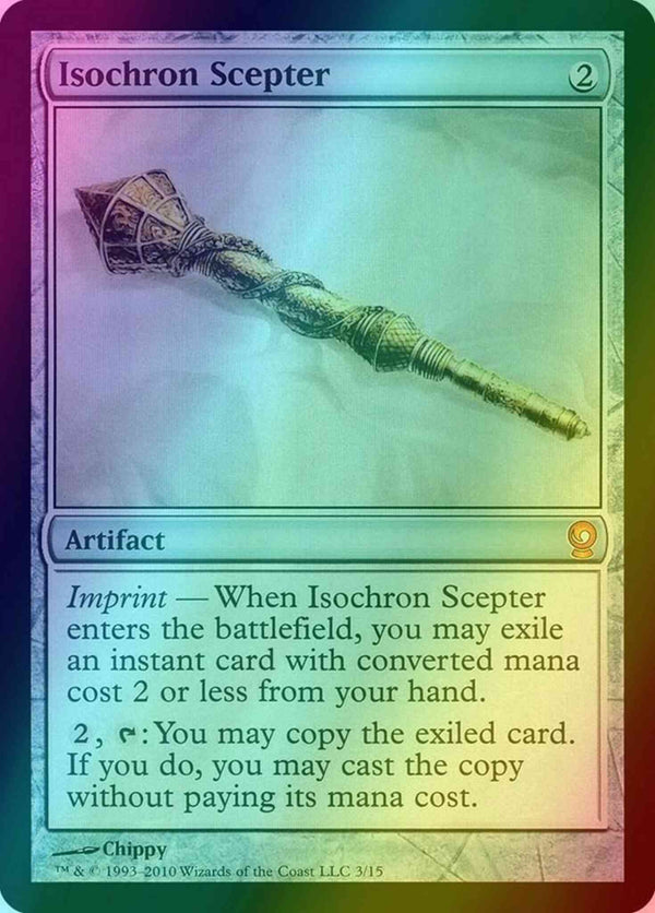 Isochron Scepter [3] [From the Vault: Relics] [Foil]