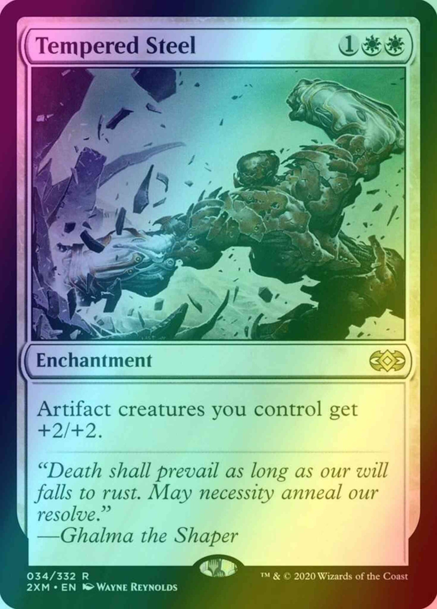 Tempered Steel [34] [Double Masters] [Foil]