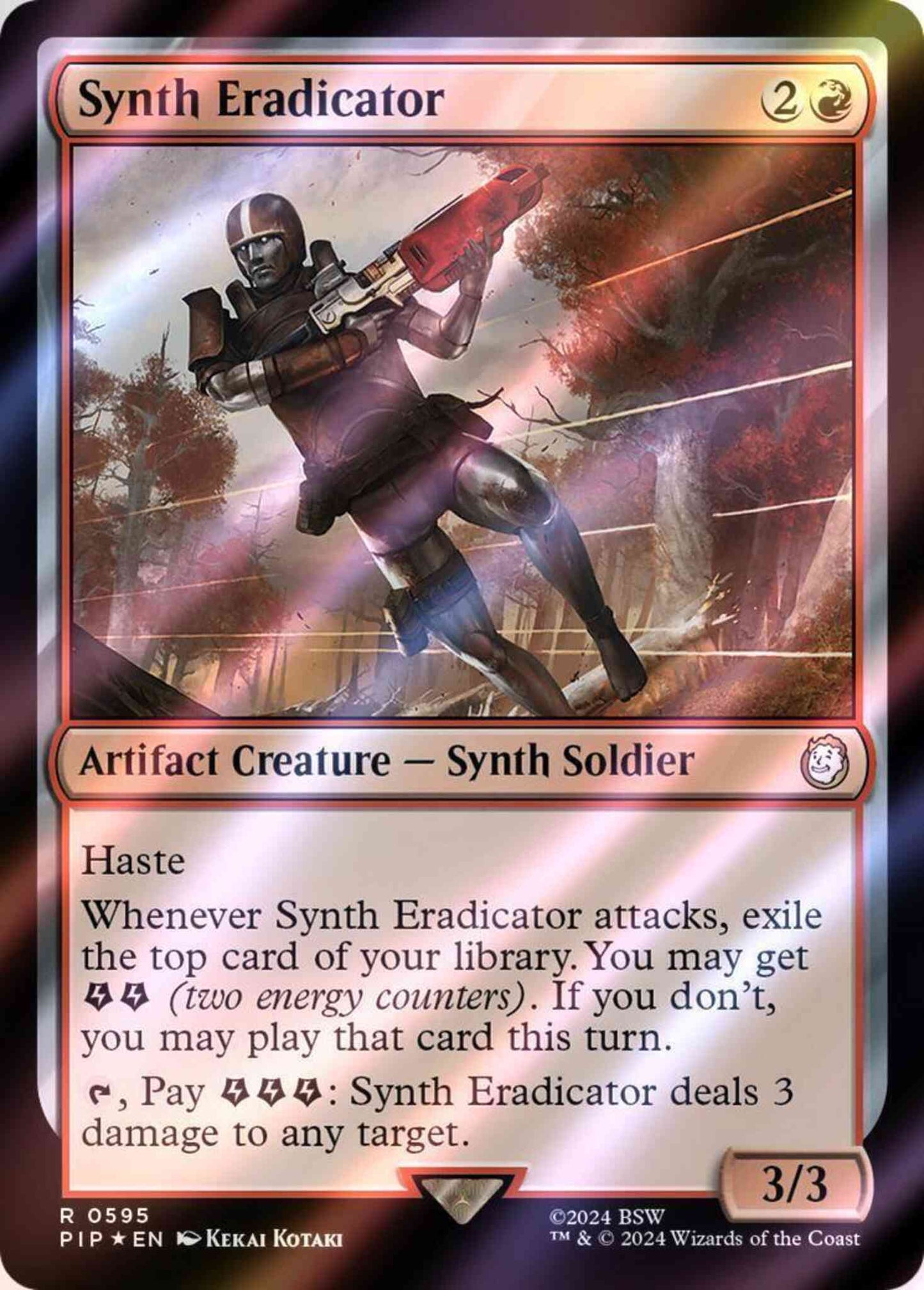 Synth Eradicator [595] [Fallout] [Surge Foil]