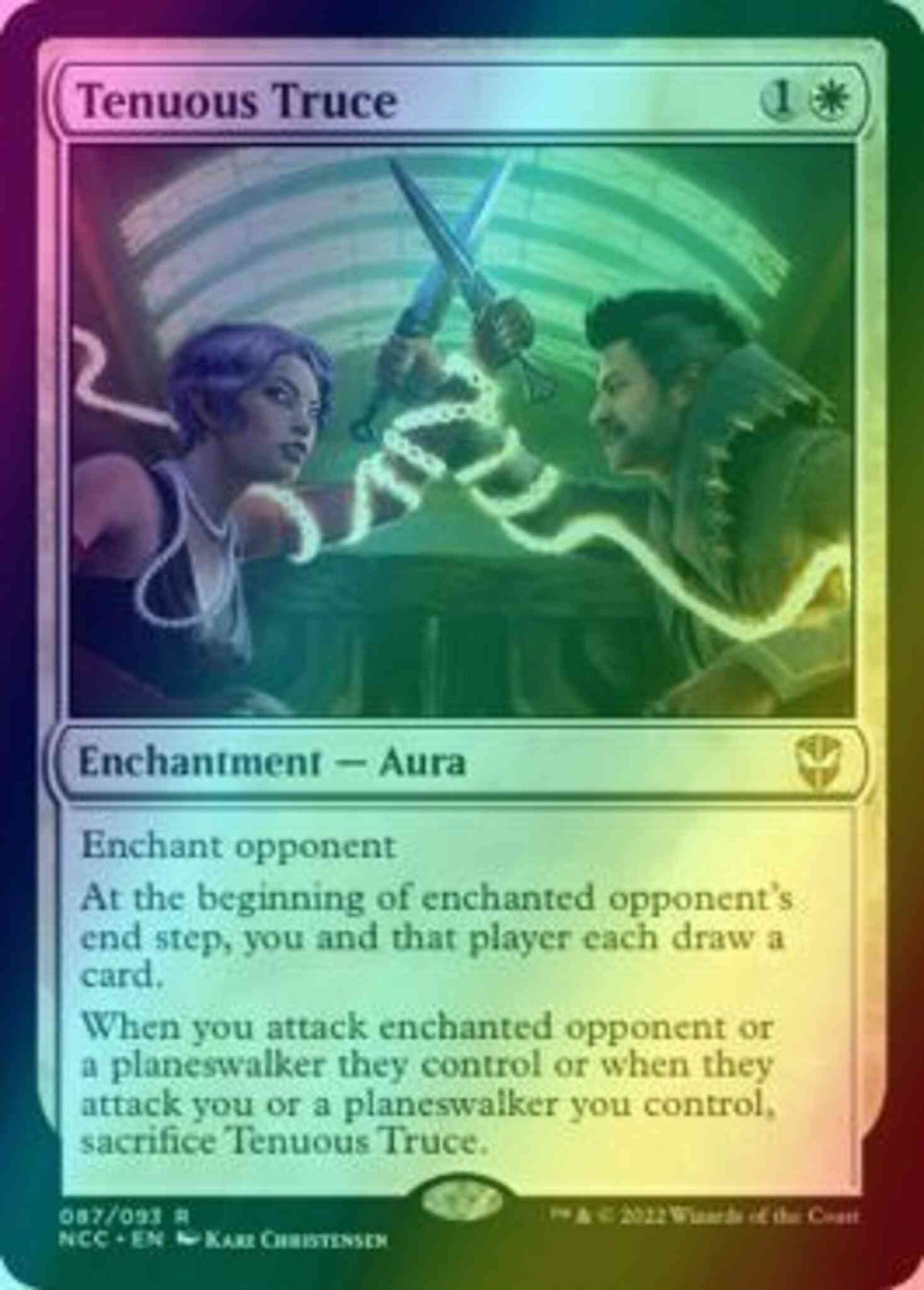 Tenuous Truce [87] [Streets of New Capenna: Commander] [Foil]
