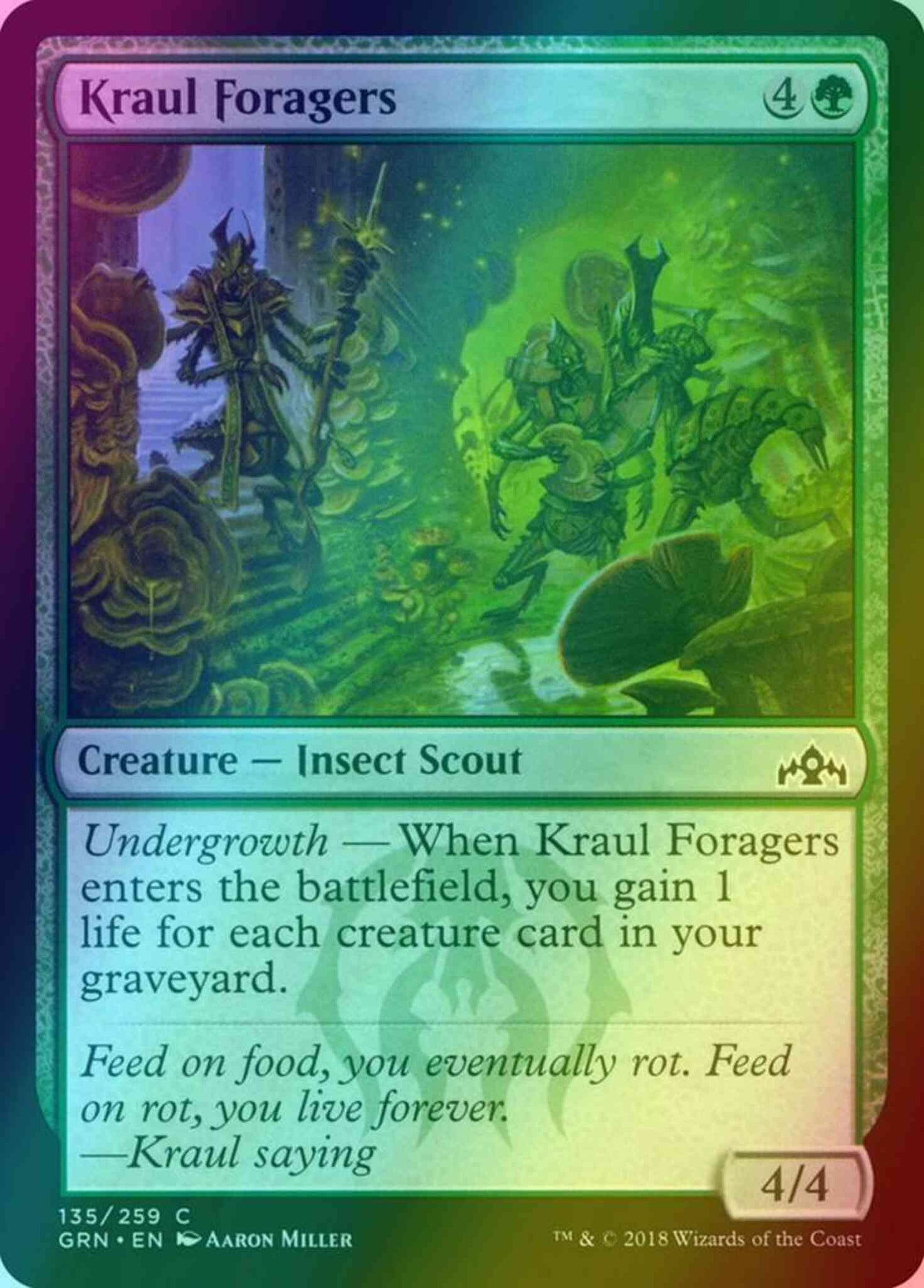 Kraul Foragers [135] [Guilds of Ravnica] [Foil]