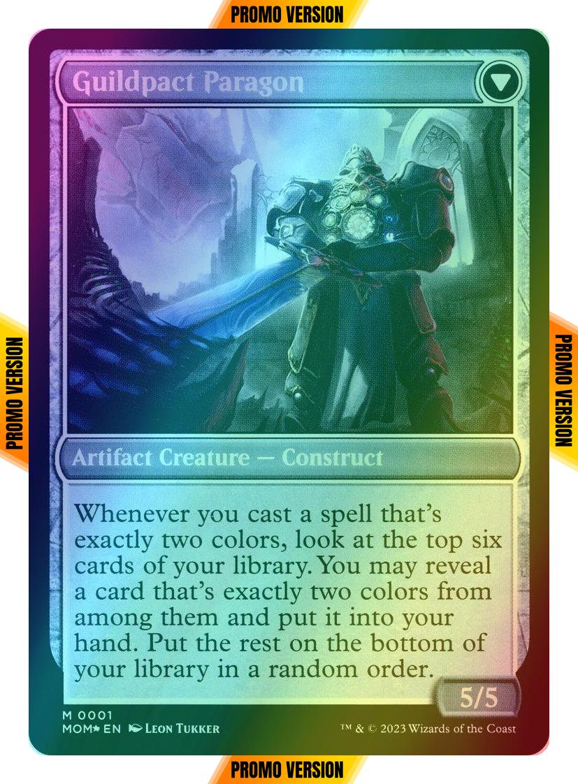 Invasion of Ravnica // Guildpact Paragon [1s] [Prerelease] [March of the Machine: Promos] [Foil]
