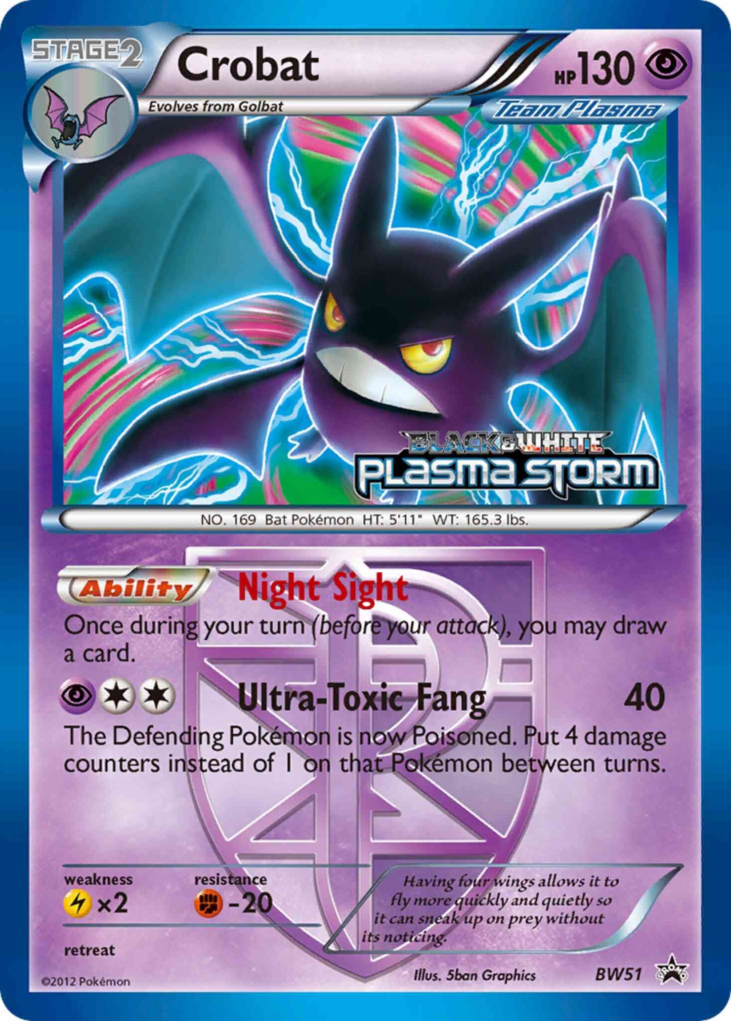Crobat - BW51 - Promo [bwp-BW51] [Holo]