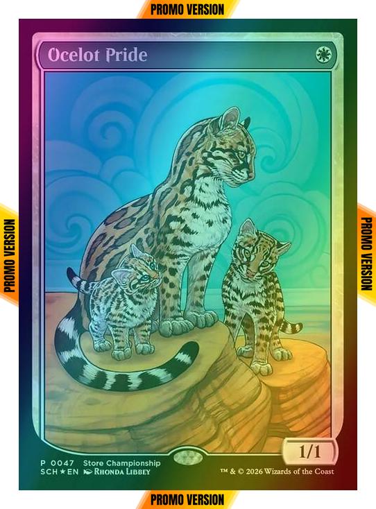Ocelot Pride [47] [Textless] [Store Championships] [Foil]
