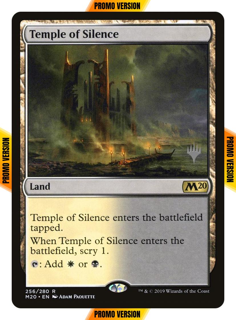 Temple of Silence [256p] [Promo Pack] [Core Set 2020 Promos] [Non-Foil]