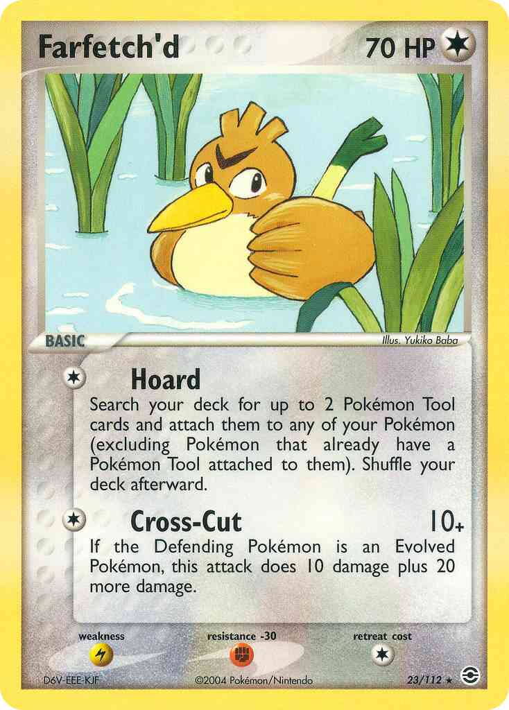 Farfetch'd - 23/112 - Rare [ex6-23] [Reverse Holo]