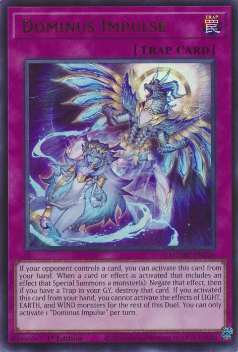 Dominus Impulse - MZMU-EN126 - Ultra Rare - 1st Edition