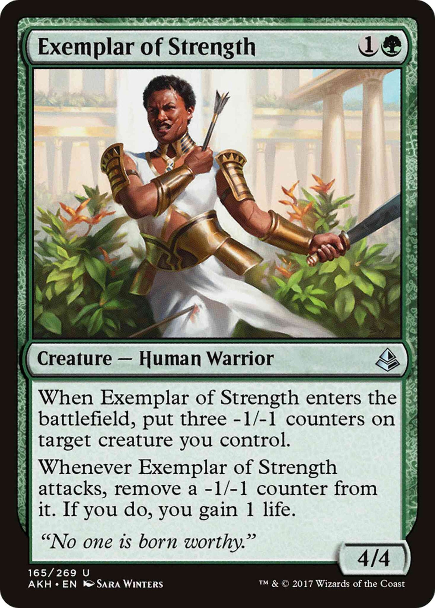 Exemplar of Strength [165] [Amonkhet] [Non-Foil]