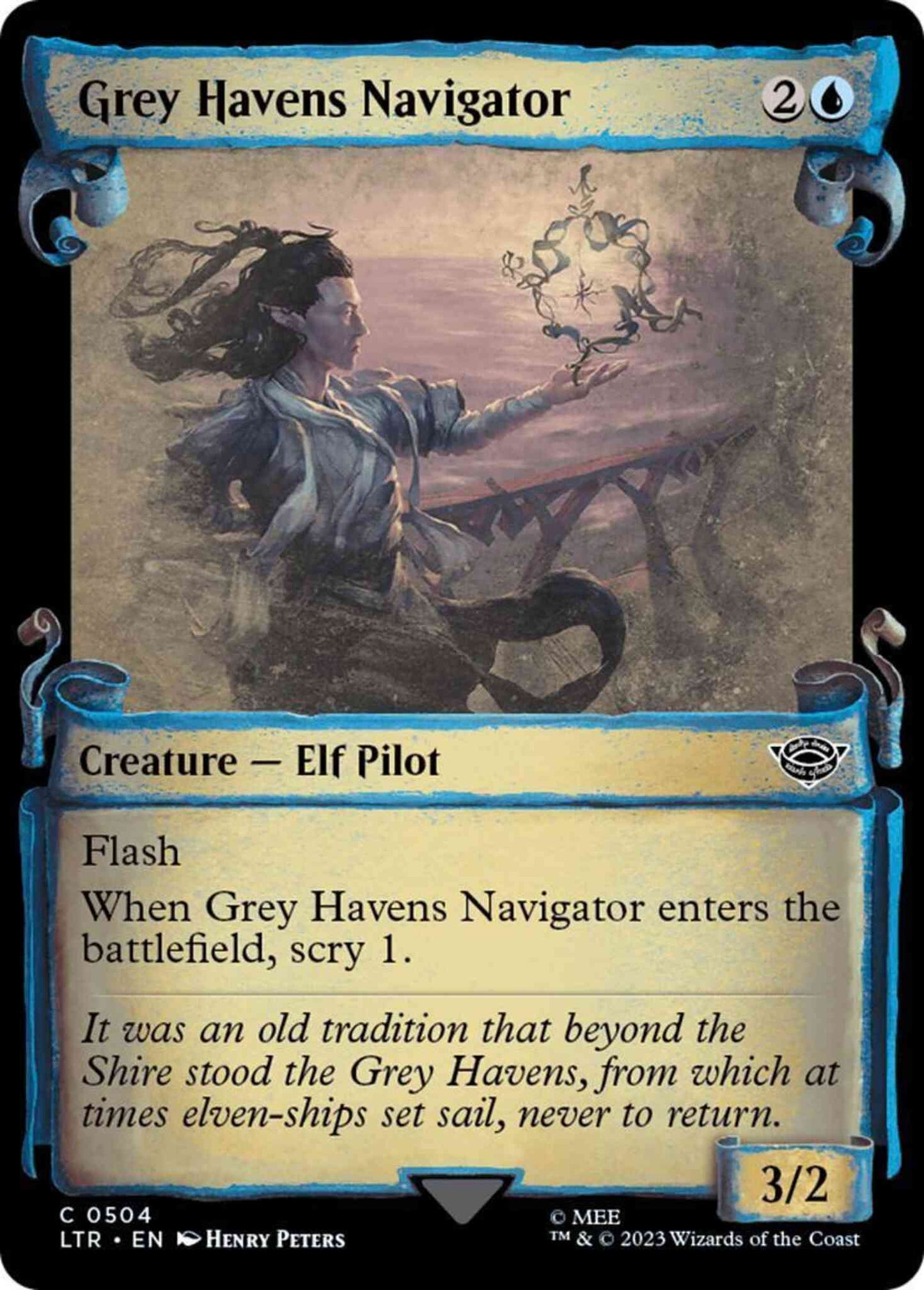 Grey Havens Navigator [504] [Scrolls Showcase] [The Lord of the Rings: Tales of Middle-earth] [Non-Foil]